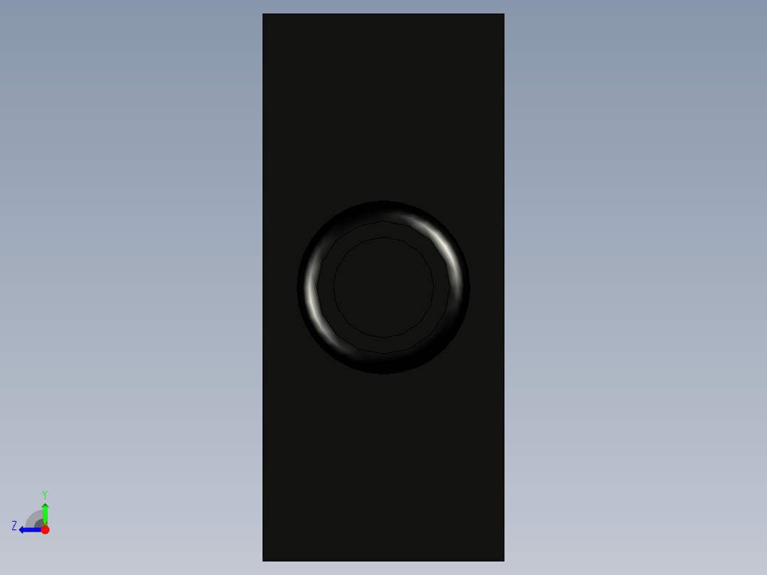 槽型光电传感器LU-U24右视图