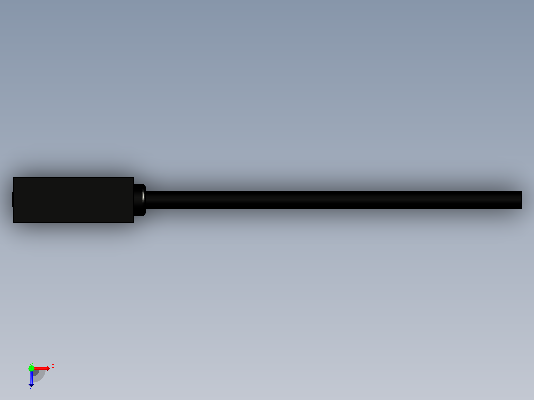 槽型光电传感器LU-U24俯视图
