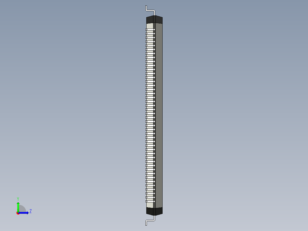 元器件3D封装LQFP176_FPT-176P-M0389左视图