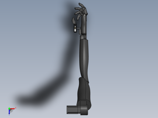 仿生机械手 (33)俯视缩略图