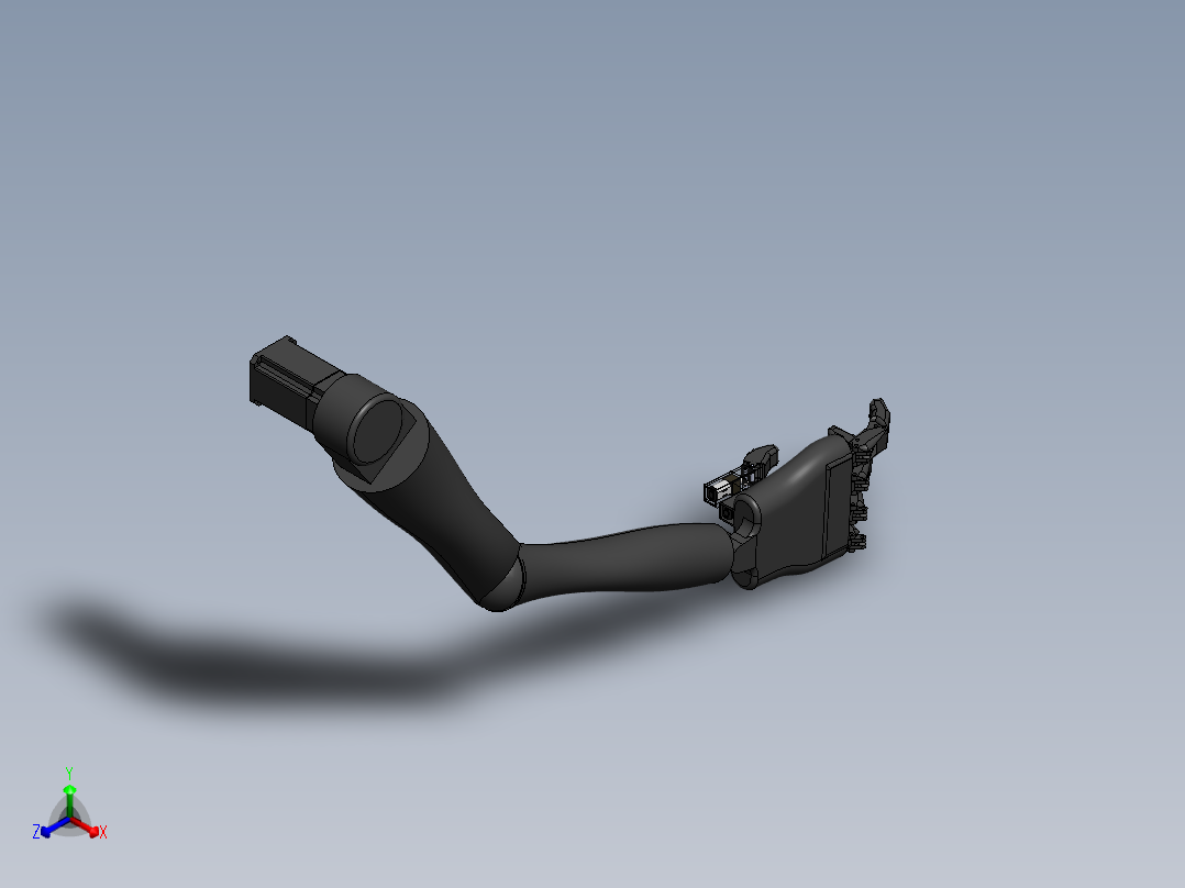 仿生机械手 (33)正等轴测图