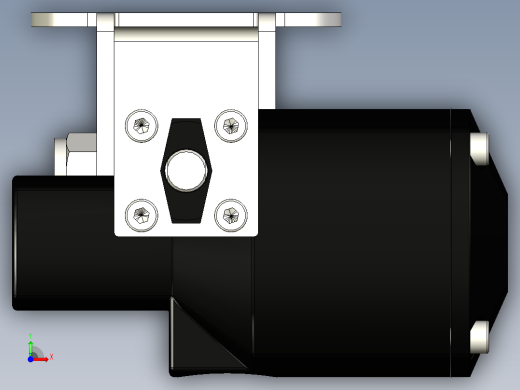 不锈钢单片式40G系列三通球阀，0.35 Cv，6 mm管接头前视缩略图