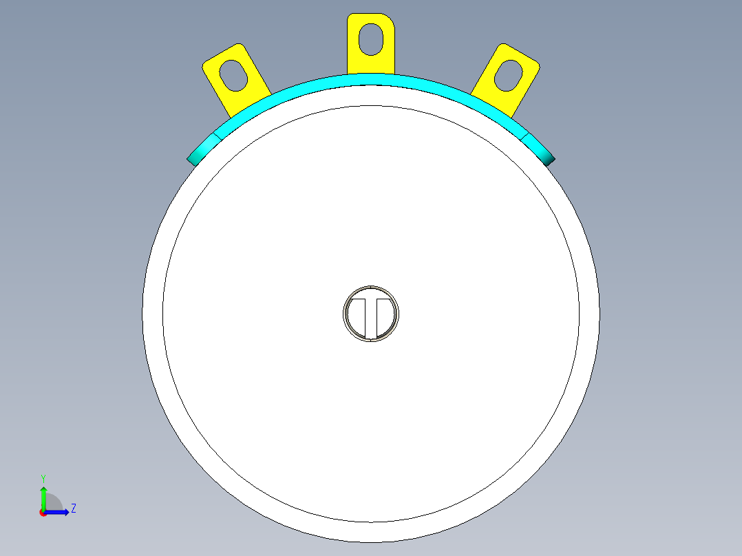 NOVOTECHNIK角度位移传感器P-2200 系列左视图