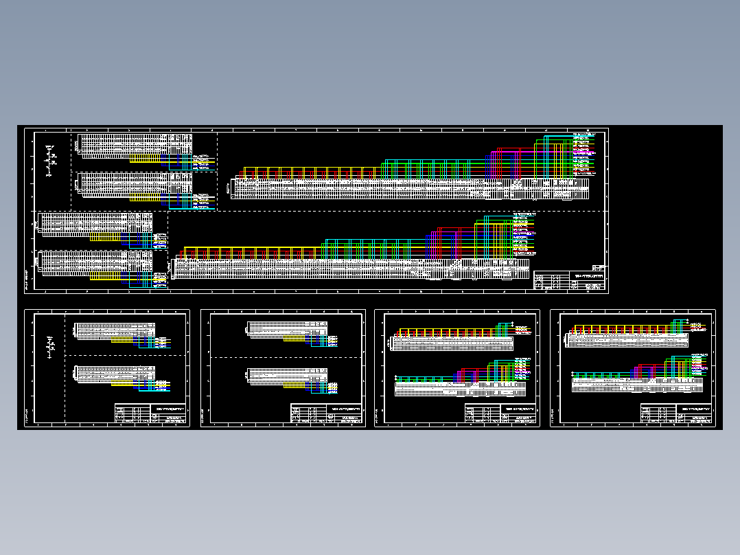 500kV配电装置二次线安装竣工图