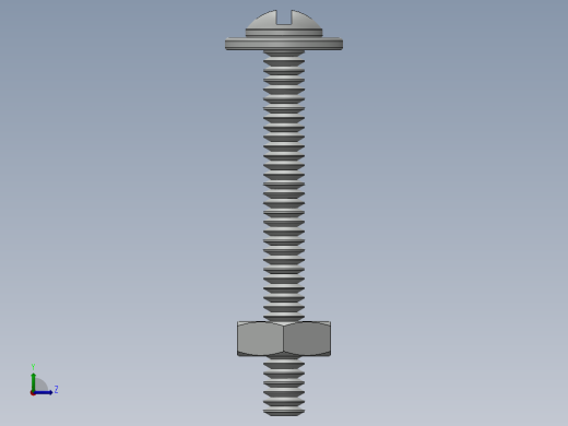 紧固件-No.4-40 Screw-01左视缩略图