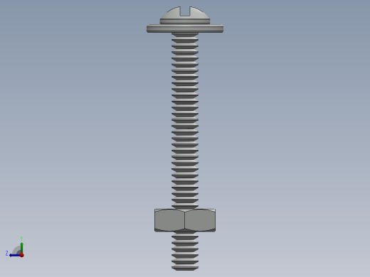 紧固件-No.4-40 Screw-01右视缩略图