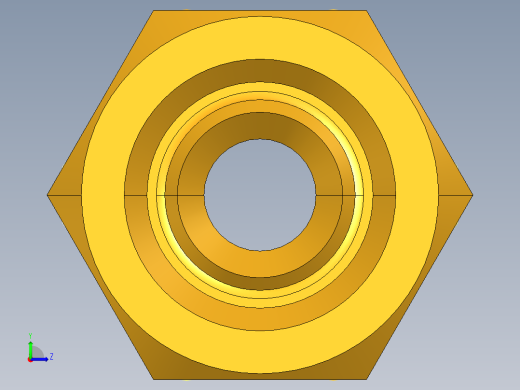 扩口式工业通用硬管接头Swivel Nut Valve Connector 14FSV-4左视缩略图