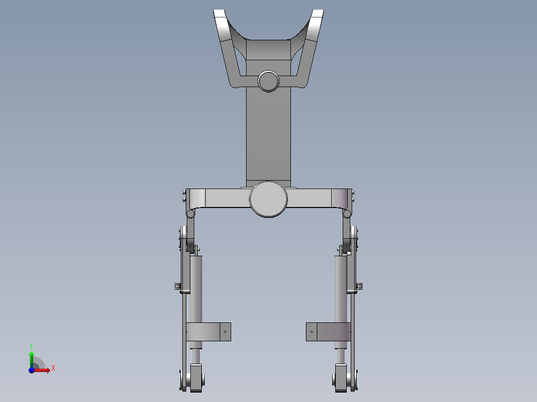 下肢康复机构前视图