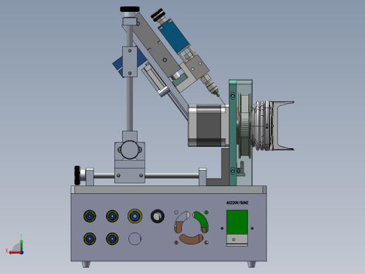 富佳圆形点胶机后视缩略图