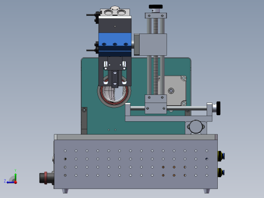 富佳圆形点胶机右视缩略图