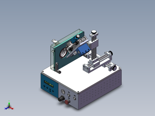 富佳圆形点胶机正等轴测缩略图