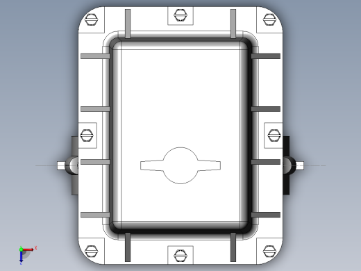 PVC管件-6in BF-Elec-Valve俯视缩略图