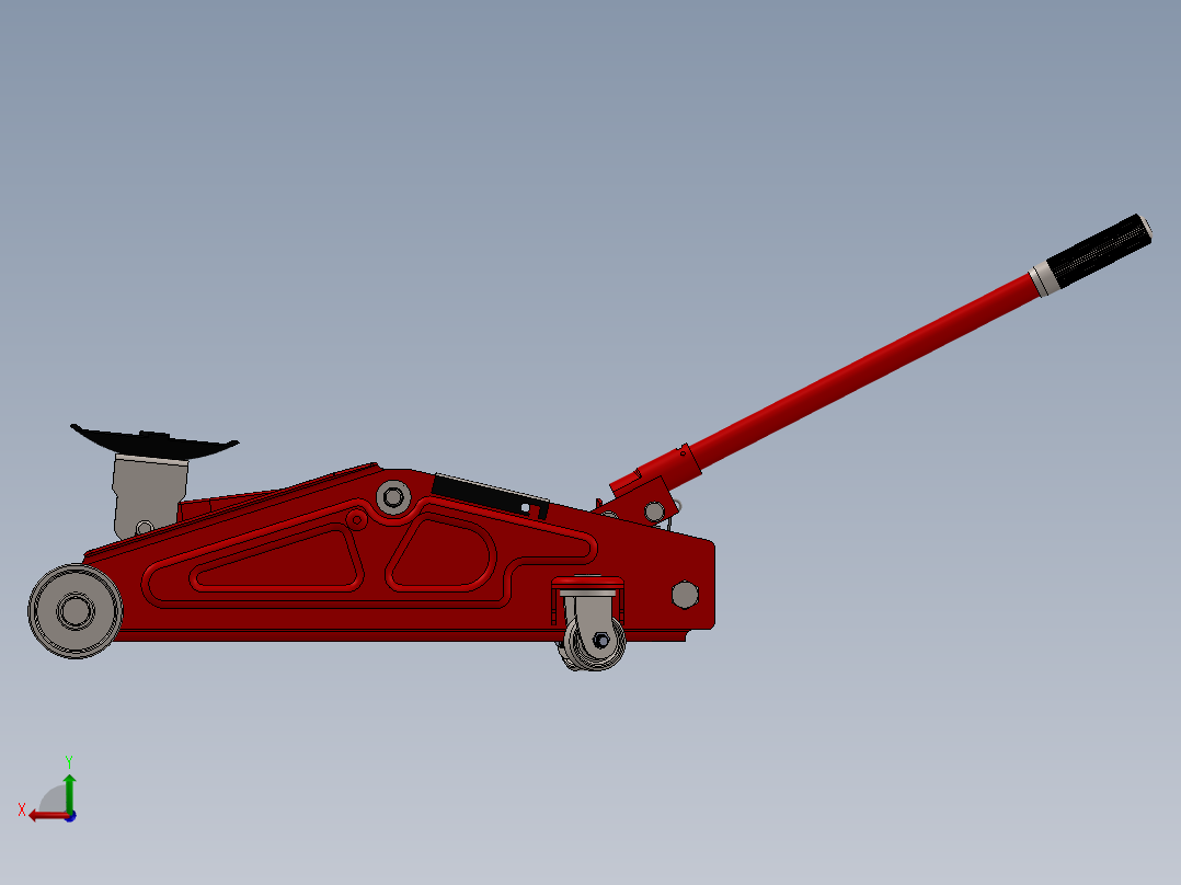 千斤顶(60)后视图