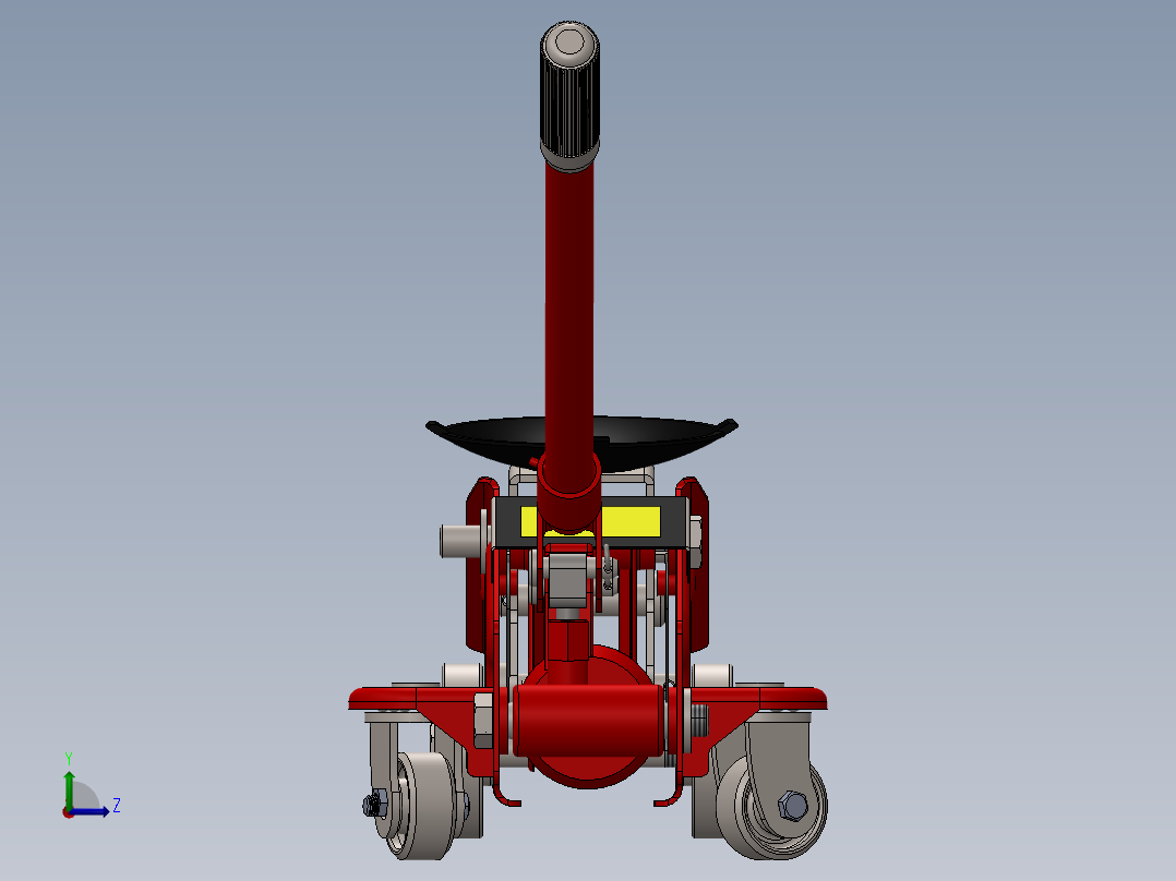 千斤顶(60)左视图