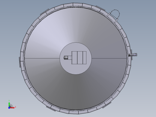 1000t粉煤灰水泥筒仓前视缩略图