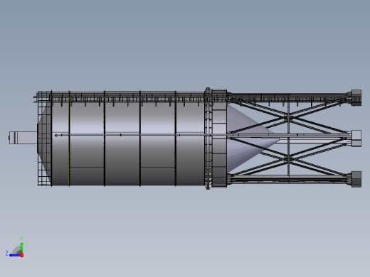 1000t粉煤灰水泥筒仓右视缩略图