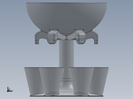 玻璃器子、杯子(2)前视缩略图