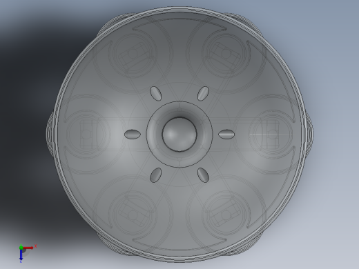 玻璃器子、杯子(2)俯视缩略图