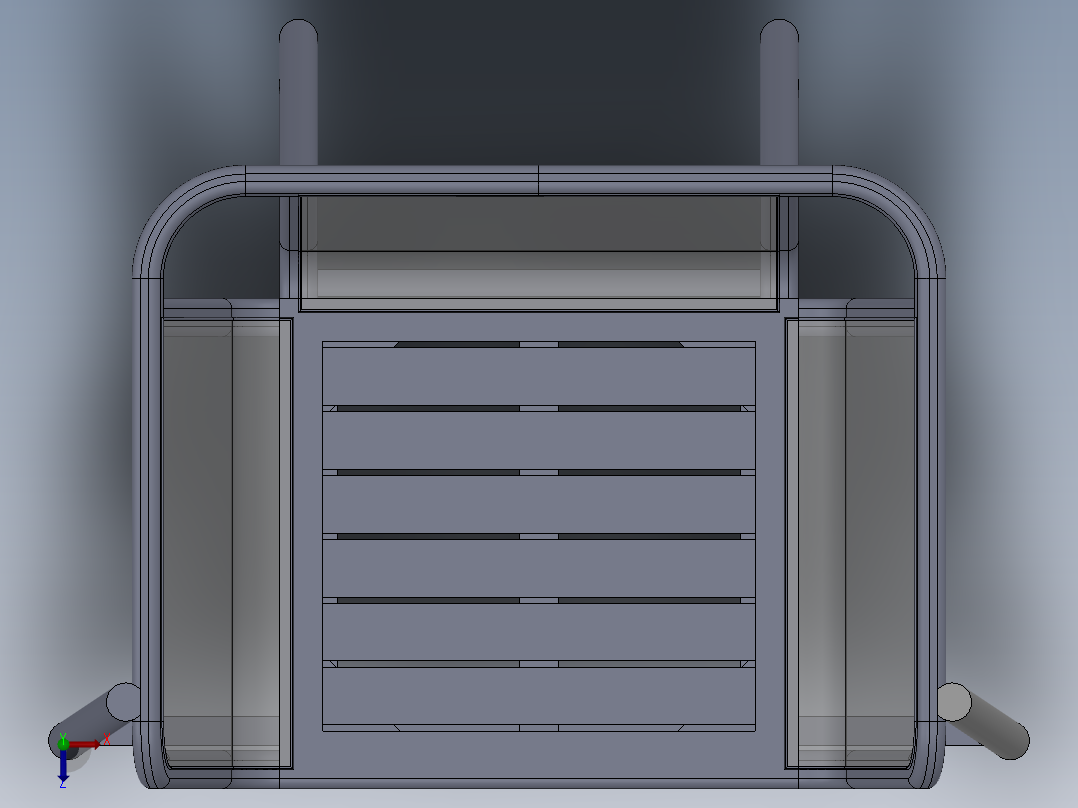 A0003233-扶手椅柚木藤椅俯视图