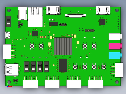 PCB模型前视缩略图