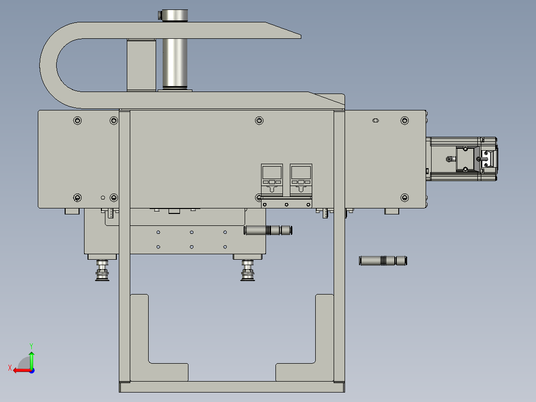 JZDW-05平移机构后视图