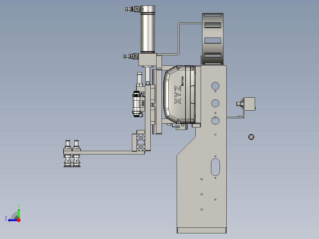 JZDW-05平移机构右视图