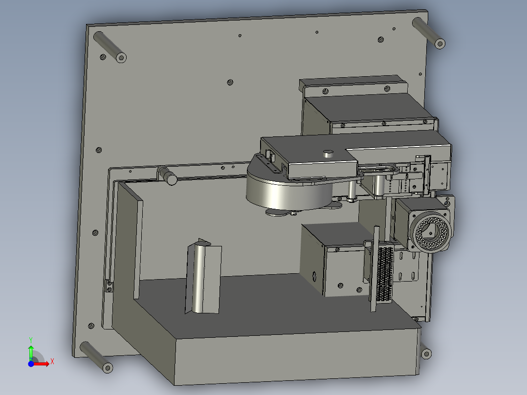 TBJ-打印机飞达组前视图