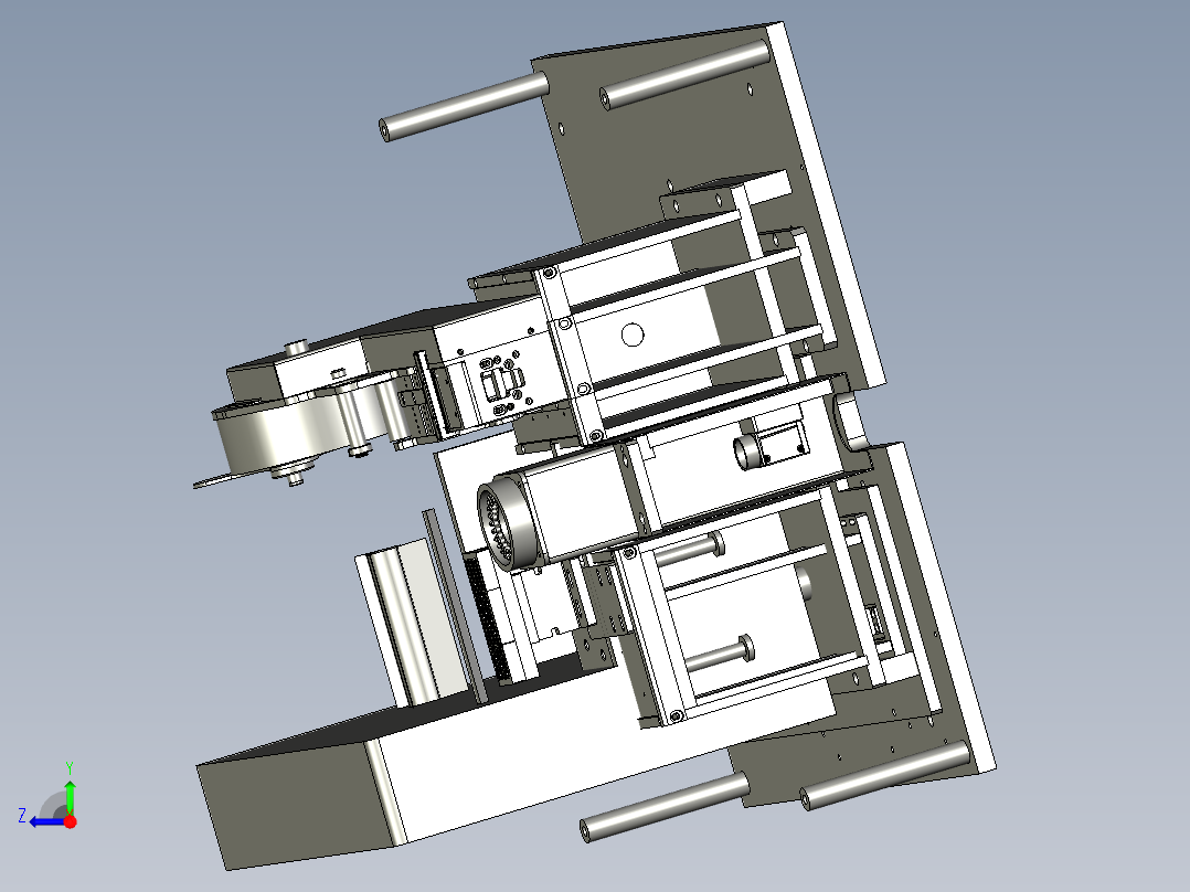 TBJ-打印机飞达组右视图