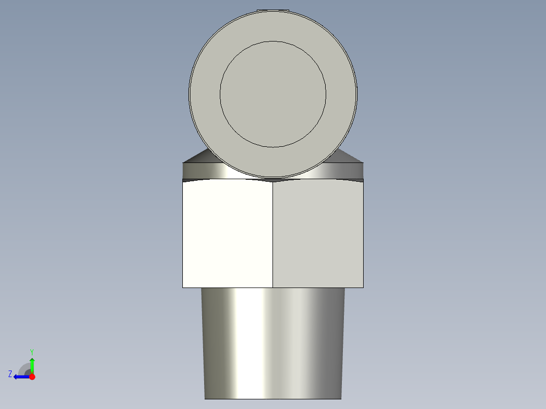 KQ2L10-02AS-快速接头-SMC右视图