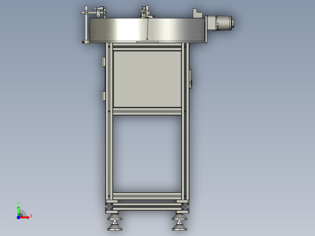 RDM01-03-04-00离心上料机总装前视图
