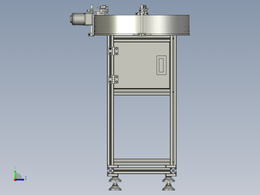 RDM01-03-04-00离心上料机总装左视缩略图