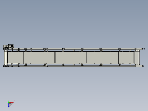 具有防尘功能的带式输送机俯视缩略图