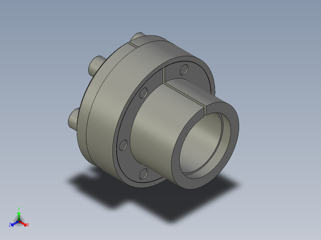 JBT7934-1999Z11型胀紧联结套Z11-304122331717正等轴测图