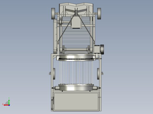 灌带收集机液压搂膜后视缩略图