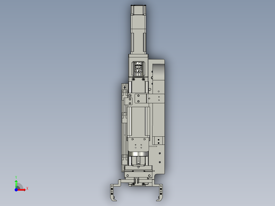 TW18A52V10-03-01-07-00下料机械手Z轴前视图