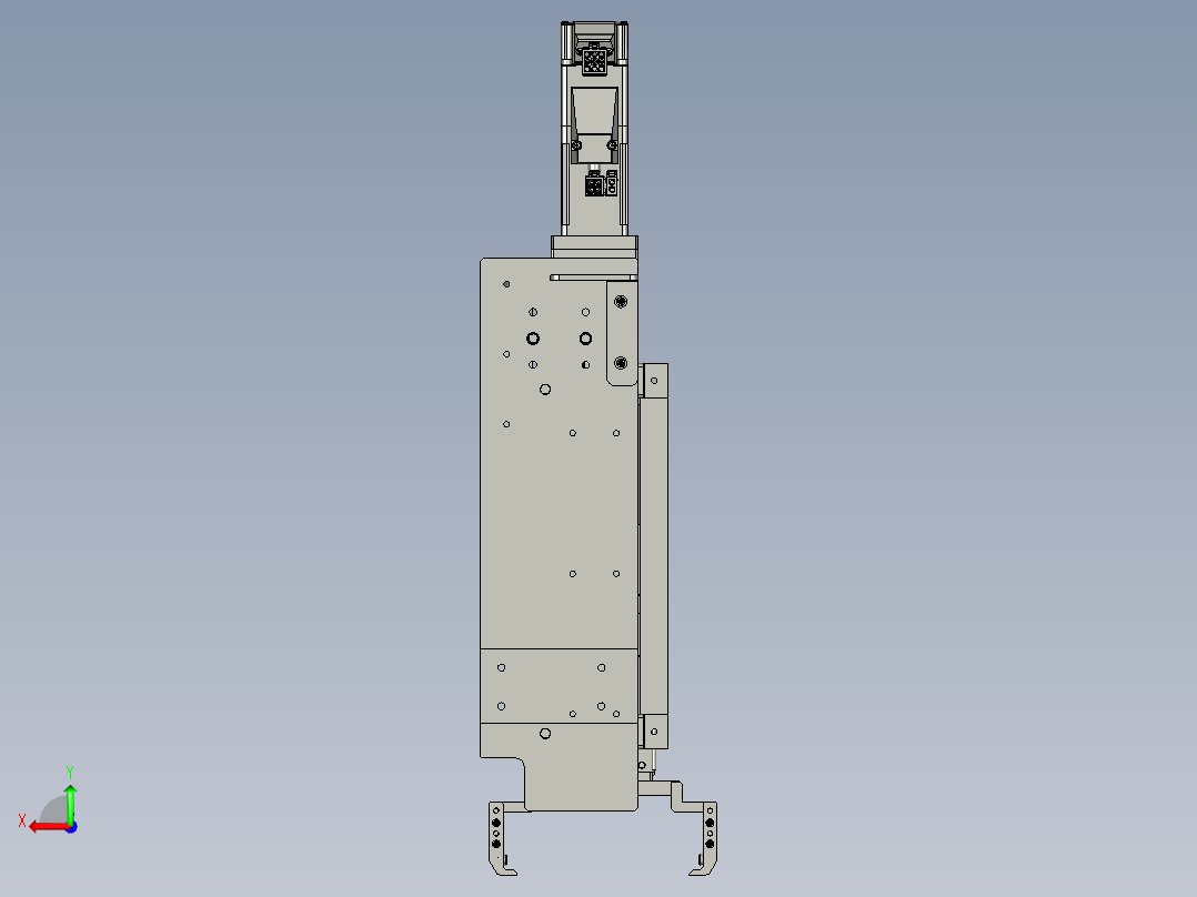 TW18A52V10-03-01-07-00下料机械手Z轴后视图