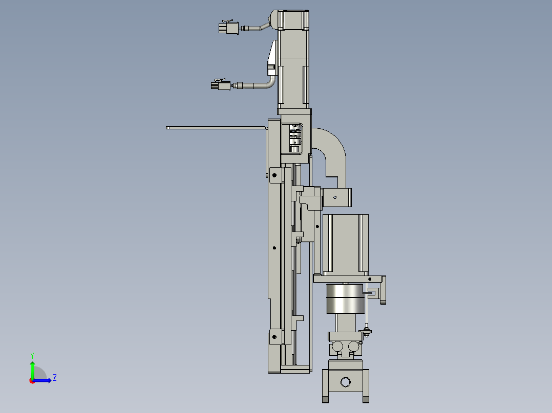 TW18A52V10-03-01-07-00下料机械手Z轴左视图