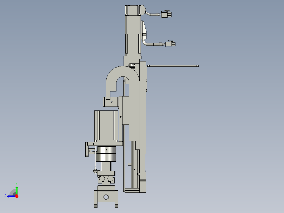 TW18A52V10-03-01-07-00下料机械手Z轴右视图