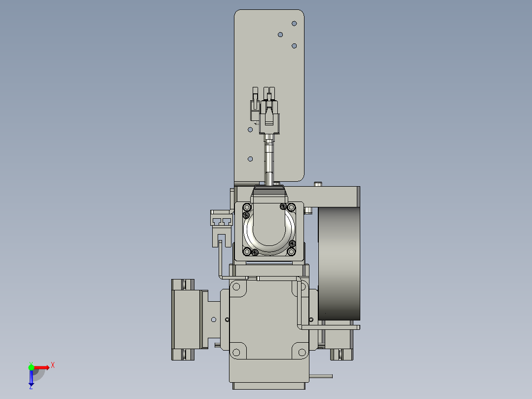 TW18A52V10-03-01-07-00下料机械手Z轴俯视图