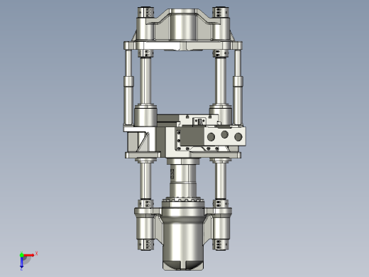 框架式油压机俯视缩略图