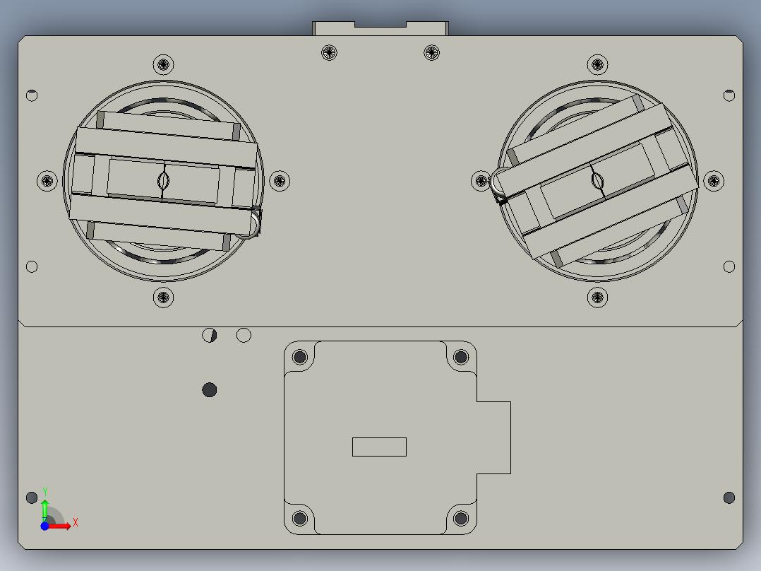 2018SOLIDWORKS1201破铝箔旋转机构前视图