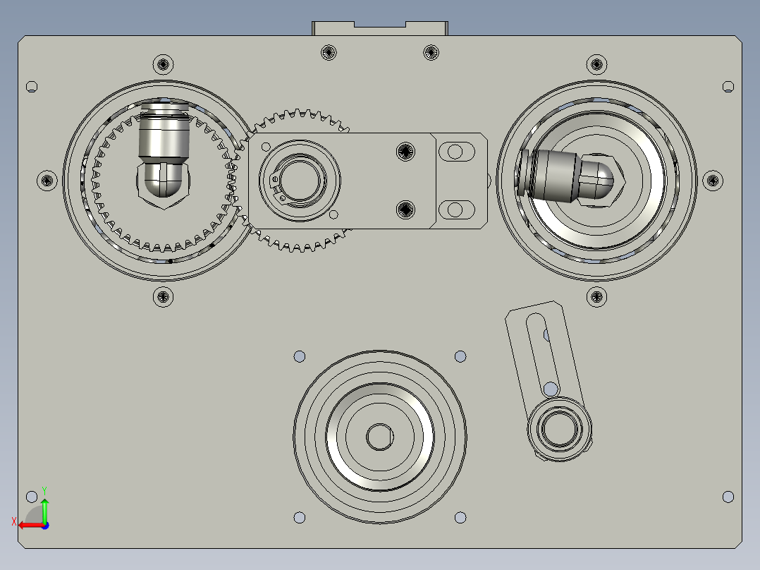 2018SOLIDWORKS1201破铝箔旋转机构后视图
