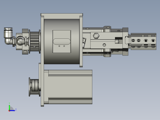 2018SOLIDWORKS1201破铝箔旋转机构左视缩略图