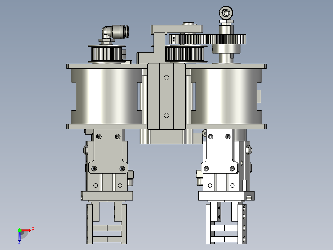 2018SOLIDWORKS1201破铝箔旋转机构俯视图