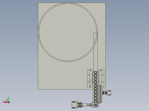 弹簧导向器上料总成后视缩略图
