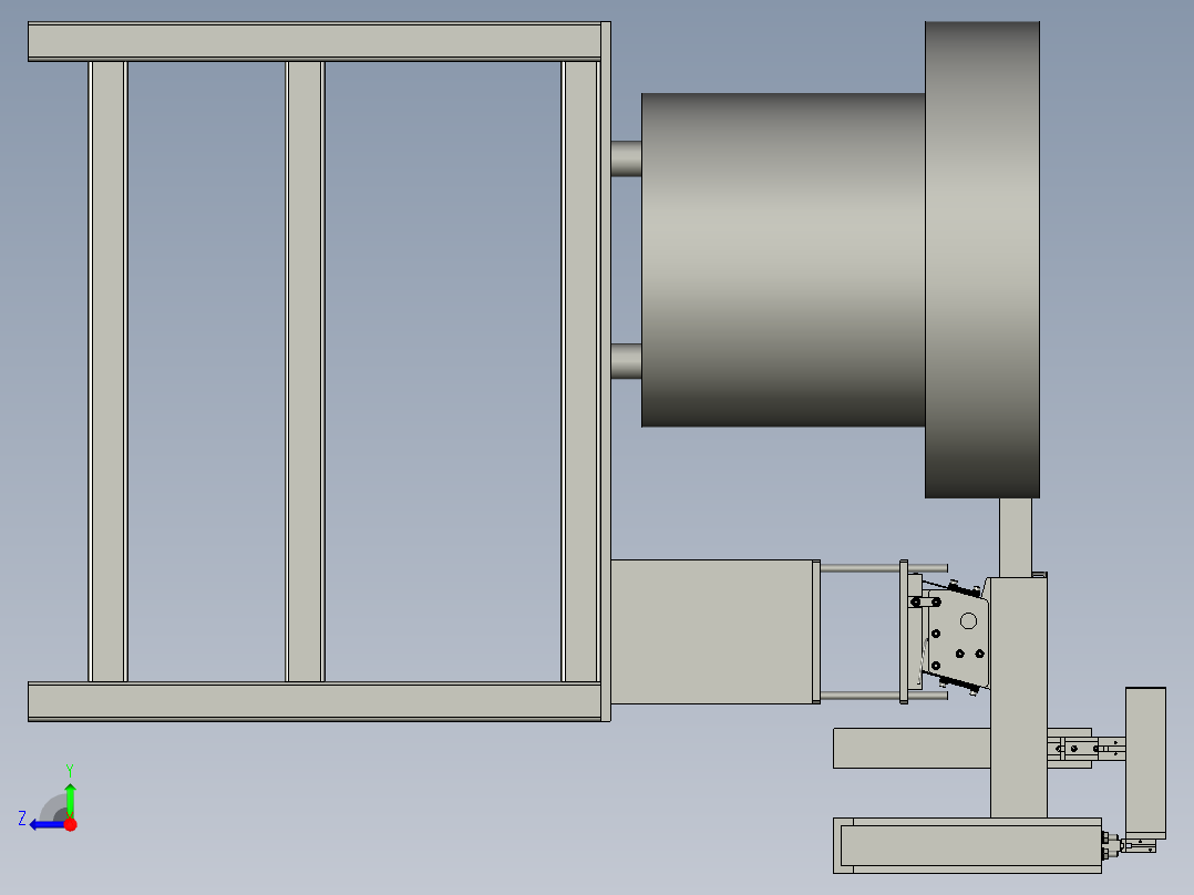 弹簧导向器上料总成右视图