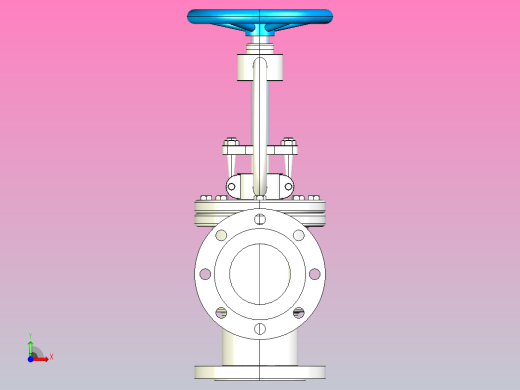 J44W角式截止阀[J44W-16P(R)]100前视缩略图