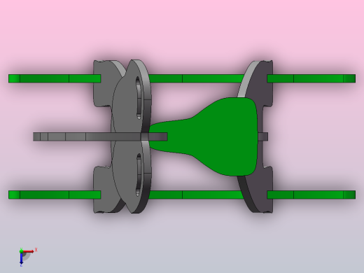 大象木马摇摇椅俯视缩略图