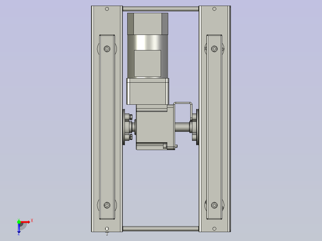 JGS01-B0000取放货顶升俯视图