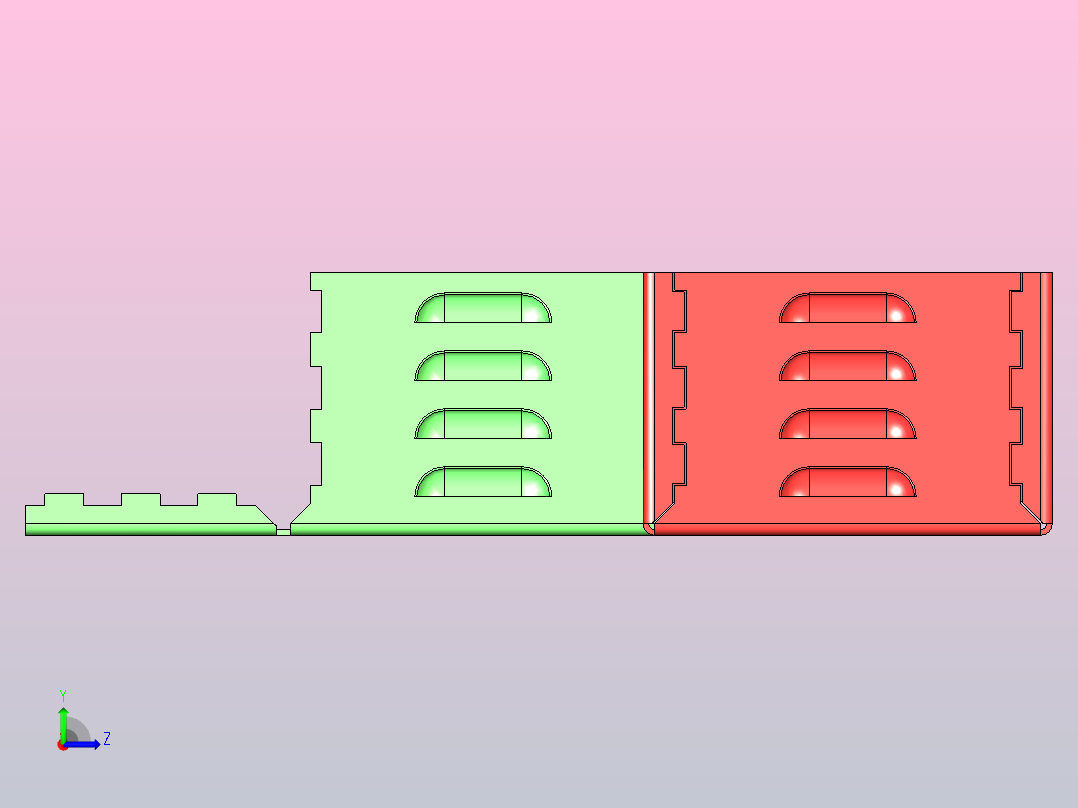 钣金箱子、溢流阀左视图